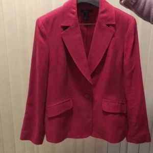 Fuchsia blazer size 12